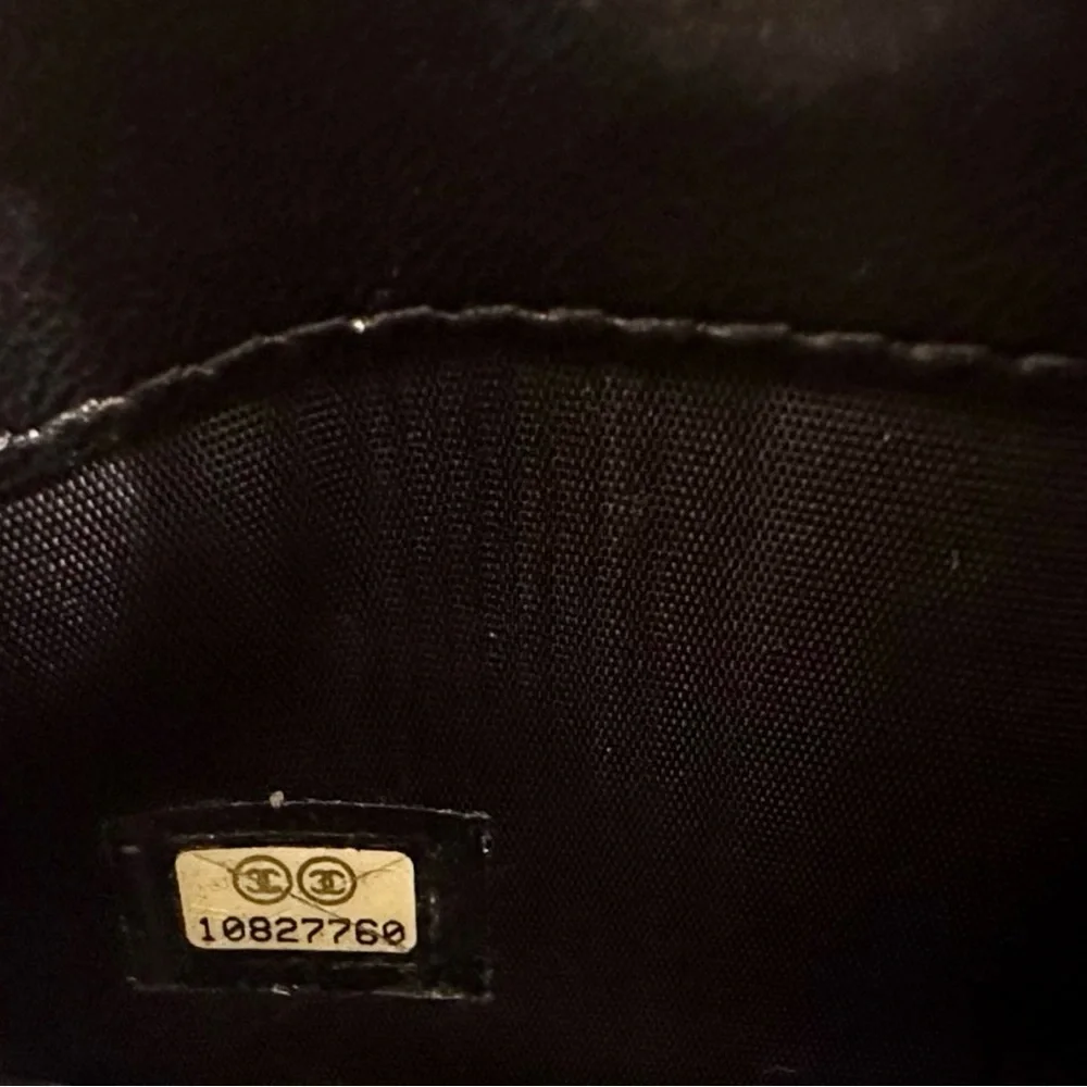 Chanel Caviar Zip Around Wallet